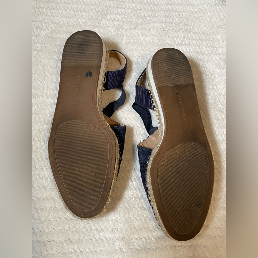 Lucky Brand navy blue flats - Picture 3 of 5